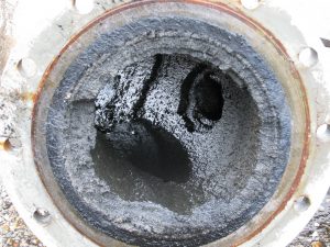 conduite d'eau d'une raffinerie